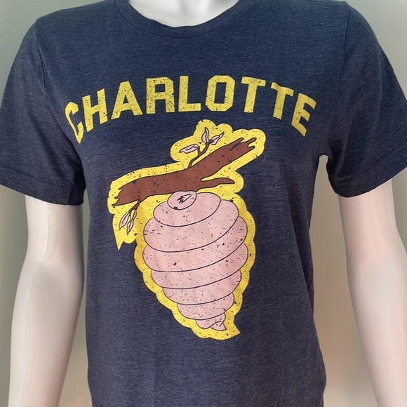 Charlotte NC CLT 704 Tee Shirt Small - Picture 2 of 6